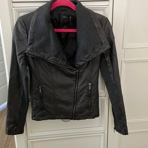 Faux leather jacket, size xs